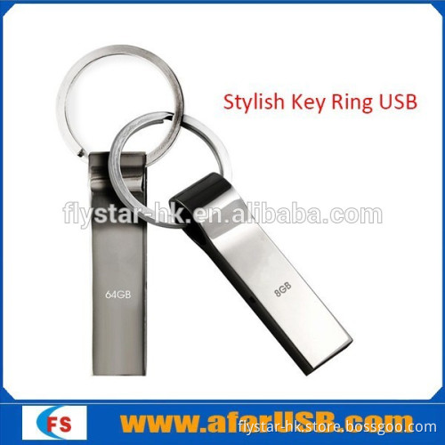 Stylish key ring USB stick memory with factory price key usb flash drive OEM usb pendrive